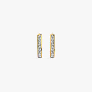The Tamasvini Gold and Diamond Nosepin for Women